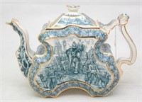 Burgess and Leigh Indian Empire Scenes Teapot