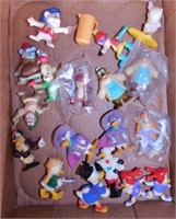 18 Disney toys: Dark Wing Duck - Monty - Scrooge