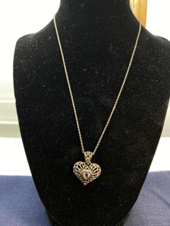 Sterling silver Heart necklace