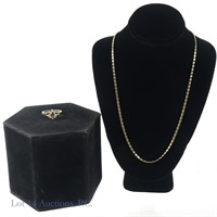 14k Y. Gold 18.75" Necklace & 14k Gold Filled Ring