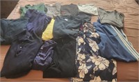 Assorted mens clothes size xl, short sleeve, long