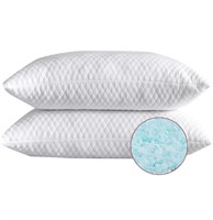 $45 NTCOCO 1 Pillows, Shredded Memory Foam Bed