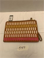 Fossil small pouch Muti Color New Tags $60 Retail