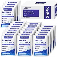 25 Pack - Instant Cold Packs - Instant Ice Packs