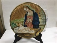 1973 Nativity Limited Edition Plate 639/2000