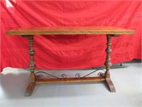 Antique Buffet Table 48x18x30