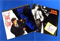 David Bowie 45 rpm w/ poster.