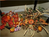 2 FALL THEMED ARRANGEMENTS