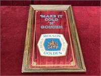Molson Golden Mirror - 14.75" x 26.75"