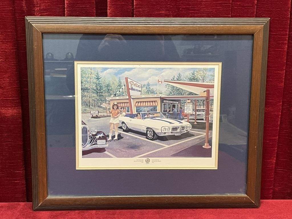 Peter Robson 1969 Trans Am Print - Note