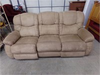 Very nice micro fiber reclining sofa