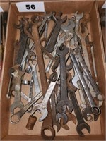 LOT ASSORTED SIZE WRENCHES