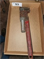 18" ADJUSTABLE PIPE WRENCH