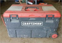 Craftsman rolling poly tool box chest & tools w/