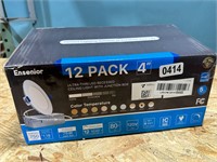 NEW Ensenior 12 pack 4" led recessed light pack