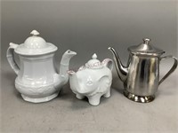 Assorted Decorative Teapots