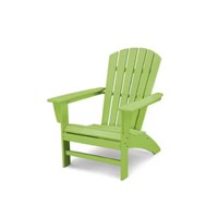 $219 Plastic Outdoor Patio Adirondack Chair