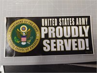 United States army sticker