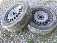 Kelly M&S Tires & Rims - 195/65 R15 - Lot of 2