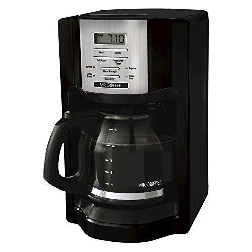 Mr. Coffee Black 12-Cup Programmable Coffeemaker