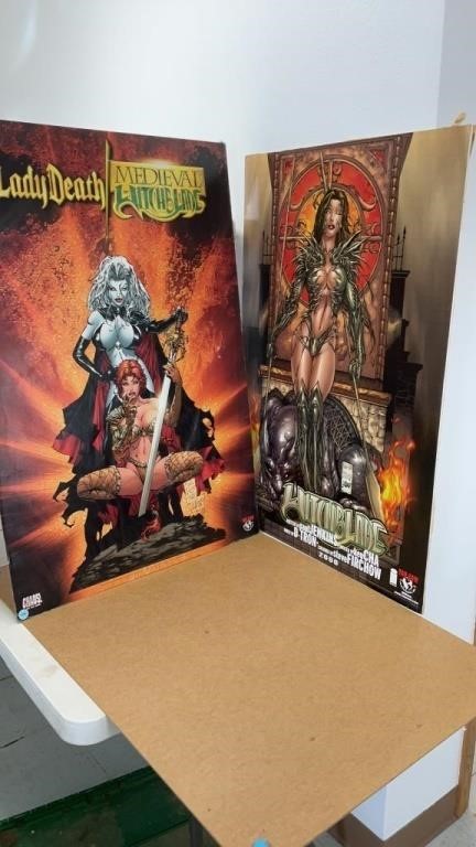 Lady Death posters