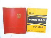 1958 Ford Truck Owners Manual & Shop Manual