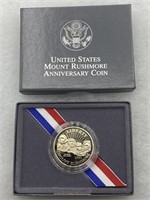 1991 U.S. Mount Rushmore Anniversary Coin