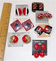 Lot of New Old Store Stock Vintage Earrings