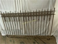IRON FENCE SECTION