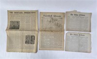 Antique Montana Newspapers