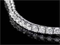 8ct Diamond Bracelet in 18k White Gold