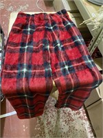 boys size 8 red pajama pants fleece