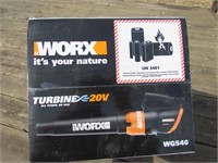 Worx 20V max Lithium Blower cordless New