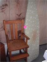 Ironing Board, High Chairs & Picture Frames