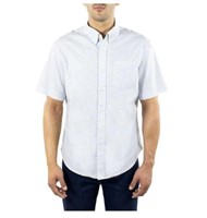 Jachs Men's LG Short Sleeve Button Up Shirt, White