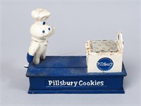 1998 Pillsbury Dough Boy Cast Iron Bank