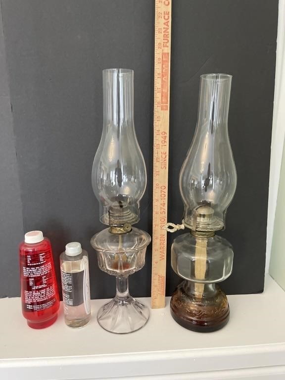 Oil lamps and oil