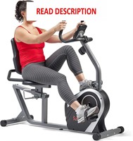 Sunny Health Magnetic Recumbent Bike