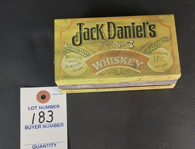 Jack Daniel's Whiskey Match Box