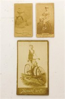 Lady Cyclist Tobacco Photograph Cards