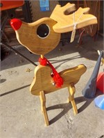 Wood Reindeer. Comes Apart for Storage. Approx