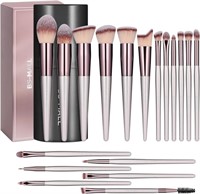 BS-MALL Makeup Brush Set 18 Pcs Premium Synthetic