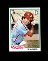 1978 Topps #235 Tim McCarver EX to EX-MT+