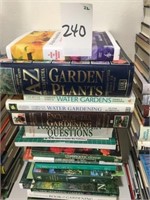 (20) Garden Flower Books