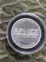 APEX 1 TROY OUNCE SILVER ROUND