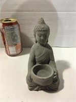 Bouddha pour cône a encens en ciment