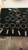 Lot of 13 New Old Stock of Bracelets