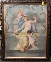 Art Large Victorian Oil Painting on Canvas