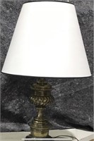 TALL HEAVY BRASS LAMP