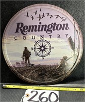 12" Remington Country Circle Metal Sign
